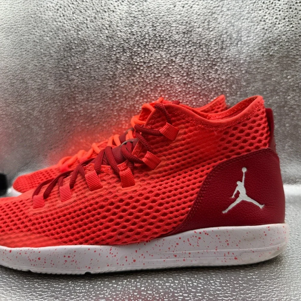 Size 10.5 Jordan Reveal Infrared White Gym Red Mens Running Shoes 834064-602